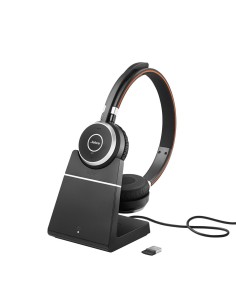 Jabra Evolve 65 Duo USB MS Kablosuz Kulak Üstü Kulaklık (Şarj Üniteli)