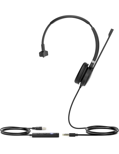 Yealink UH36-Mono USB+3.5mm Jacklı Kulak Üstü...