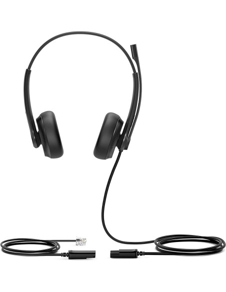 Yealink YHS34 Duo RJ9 Uçlu Taçlı Kulak Üstü Kulaklık