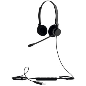 Jabra BIZ 2300 USB Duo MS Mikrofonlu Kulak Üstü Kulaklık (Jabra Türkiye Garantili)