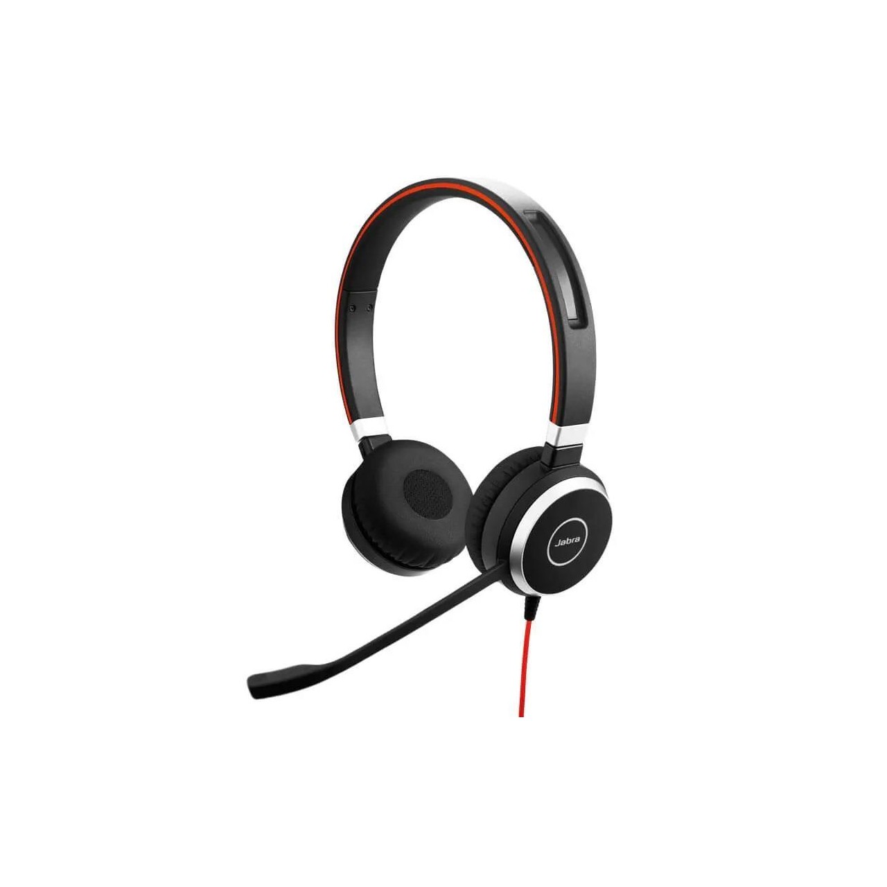 Jabra Evolve 40 Duo USB NC MS Kulak Üstü Kulaklık (Jabra Türkiye Garantili)