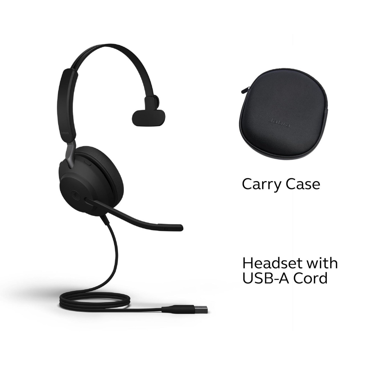 Jabra Evolve2 40 Mono USB-A Kulak Üstü Kulaklık