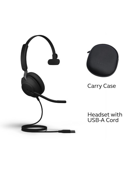 Jabra Evolve2 40 Mono USB-A Kulak Üstü Kulaklık