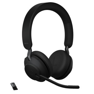 Jabra Evolve2 65 Duo Siyah (USB-A) Kulak Üstü Kulaklık (Jabra Türkiye Garantili)