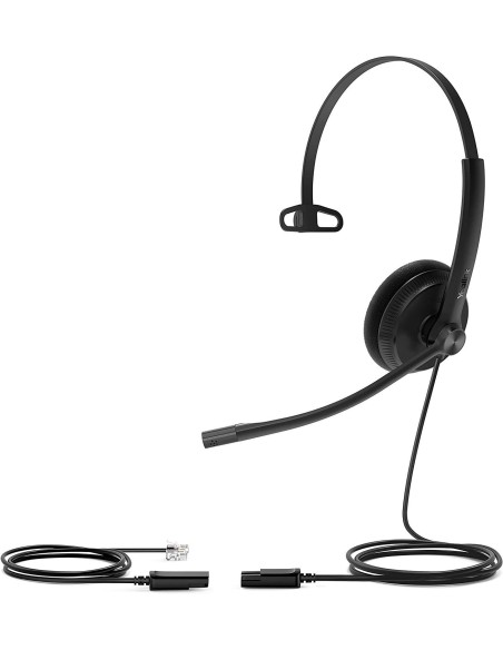 Yealink YHS34 Mono RJ9 Uçlu Taçlı Kulak Üstü Kulaklık