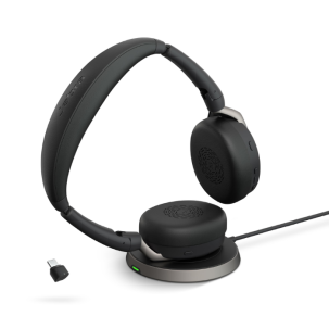 Jabra Evolve2 65 Flex Duo USB MS Kablosuz Şarjlı Kulak Üstü Kulaklık