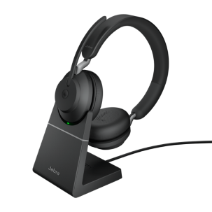 Jabra Evolve2 65 Duo Usb Ms Şarj Standlı Kablosuz Kulak Üstü Kulaklık