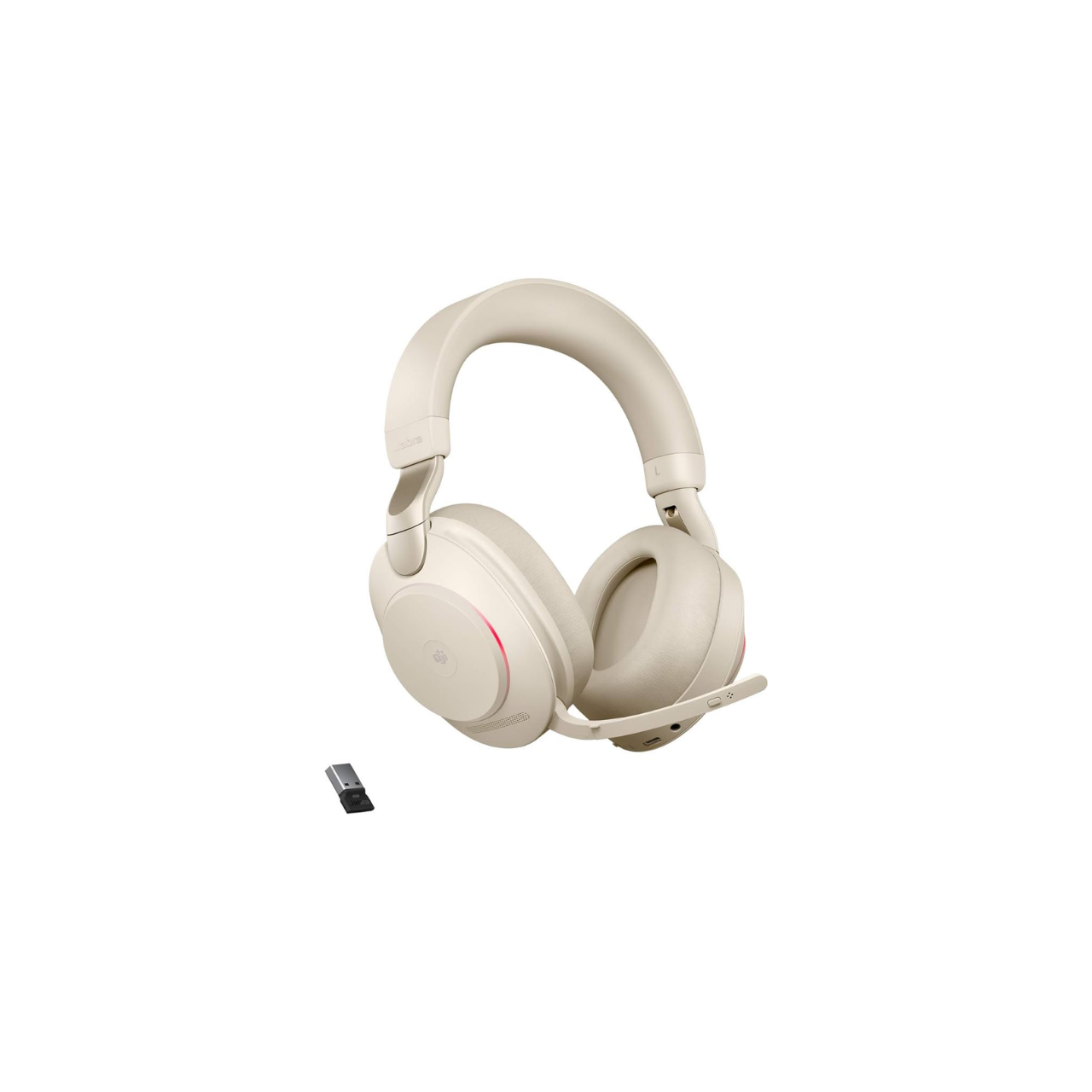 Jabra Evolve2 85 Duo Bej Usb Ms Kablosuz Kulak...