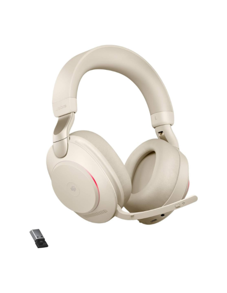 Jabra Evolve2 85 Duo Bej Usb Ms Kablosuz Kulak Üstü Kulaklık