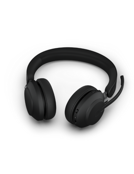 Jabra Evolve2 65 Duo Usb Ms Şarj Standlı Kablosuz Kulak Üstü Kulaklık