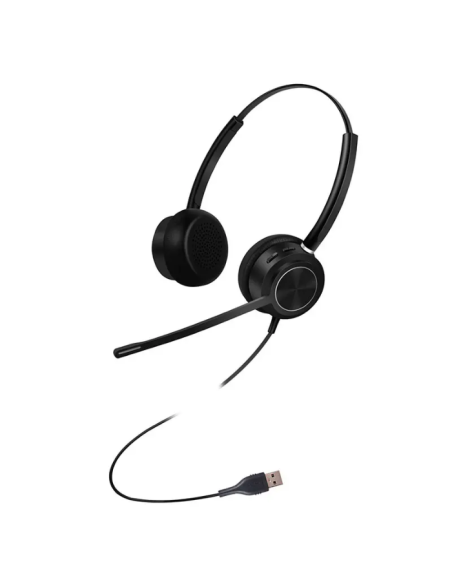 Inbertec C100DU Duo Ofis İçi Mikrofonlu Çağrı Merkezi Kulaklığı