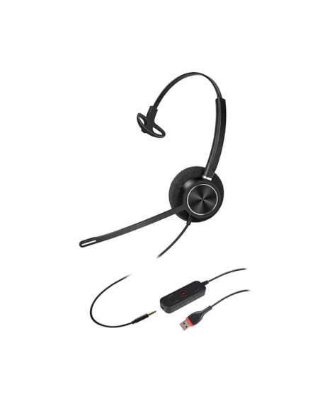 Inbertec C10JU Mono Mikrofonlu Çağrı Merkezi Kulaklığı