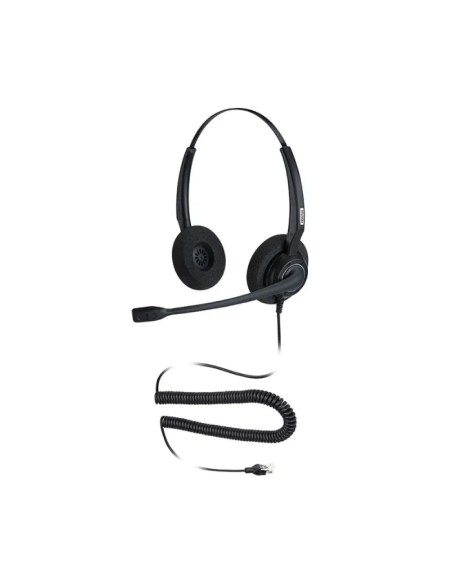 Inbertec UB210DS Duo Mikrofonlu Gürültü Önleyici Çağrı Merkezi Kulaklığı ( IP Telefon Kulaklığı )