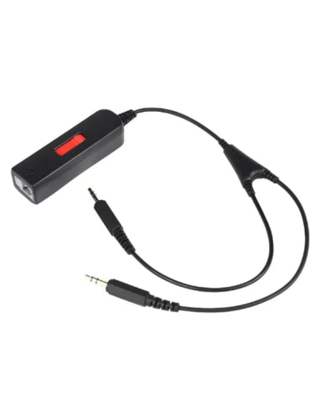 Inbertec Evrensel RJ9 Adaptör 3.5mm PC Ses ve Mikrofon Jakına Dönüştürücü